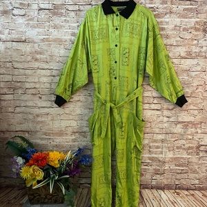 Light green jumpsuit
